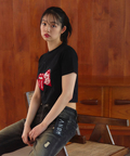 JACKROSE(ジャックローズ) |【The Rolling Stones×JACKROSE】サクランボ・リップス&タン クロップド丈 SSTEE(WOMENS)