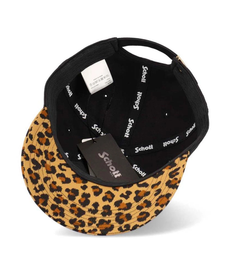 JACKROSE(ジャックローズ) |Schott/ショット Como Leopard 6P Cap