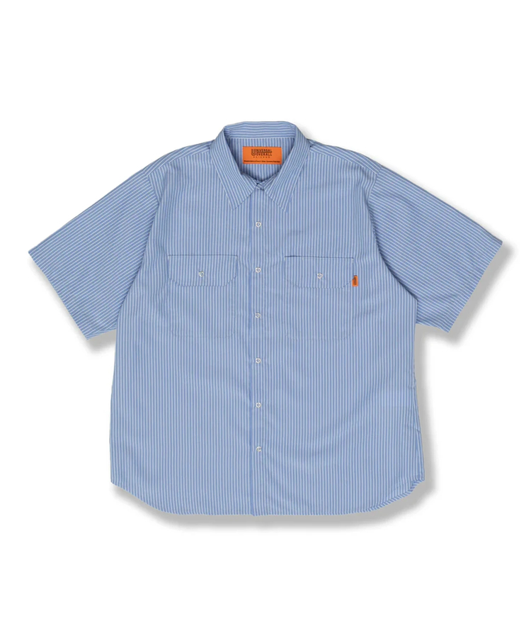 JACKROSE(ジャックローズ) |UNIVERSAL OVERALL/ユニバーサルオーバーオール WORK S/S SHIRT(MENS)