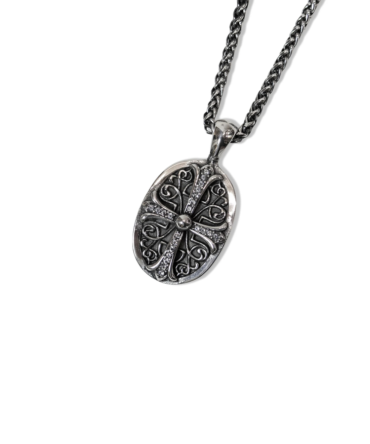 JACKROSE(ジャックローズ) |GA Oval Cross Necklace