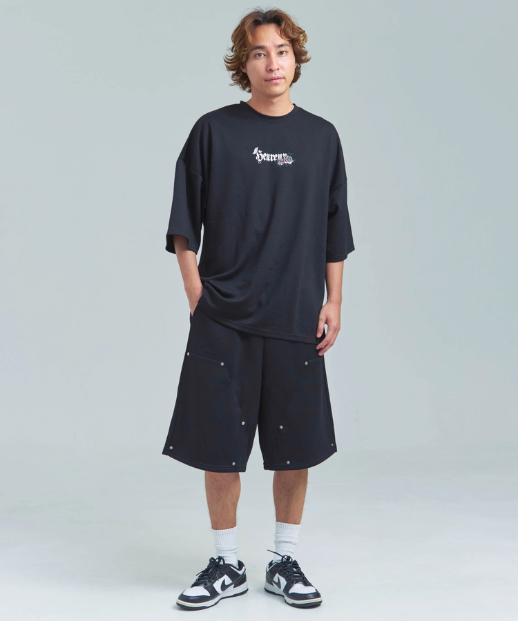JACKROSE(ジャックローズ) |JE-クロス&ローズ・刺繍-SSTEE(MENS)