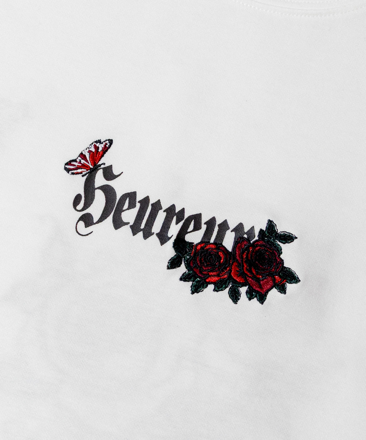 JACKROSE(ジャックローズ) |JE-クロス&ローズ・刺繍-SSTEE(MENS)