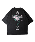JACKROSE(ジャックローズ) |JE-クロス&ローズ・刺繍-SSTEE(MENS)