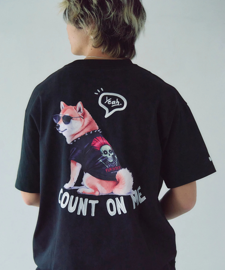 JACKROSE(ジャックローズ) |JE-Back/DOG&CAT.Nikukyu-SSTEE(MENS)