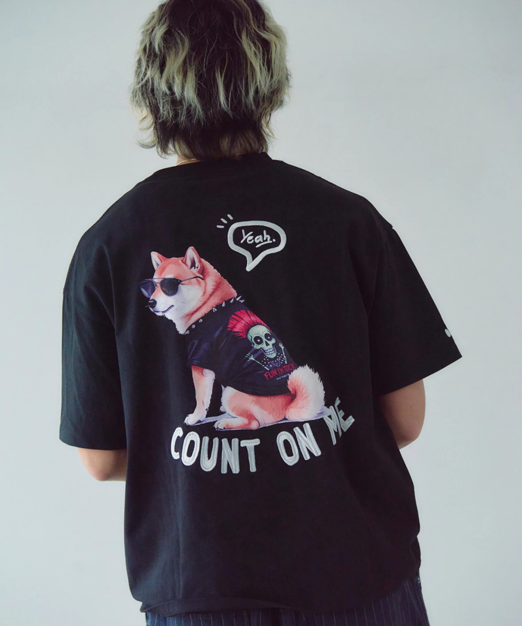 JACKROSE(ジャックローズ) |JE-Back/DOG&CAT.Nikukyu-SSTEE(MENS)