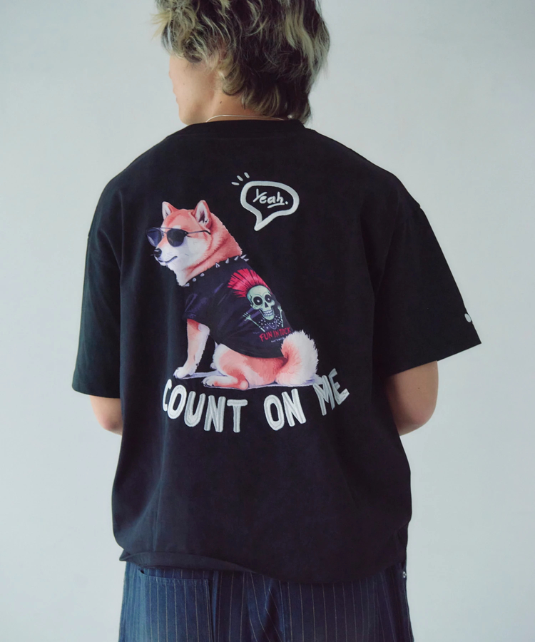 JACKROSE(ジャックローズ) |JE-Back/DOG&CAT.Nikukyu-SSTEE(MENS)