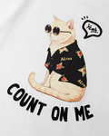 JACKROSE(ジャックローズ) |JE-Back/DOG&CAT.Nikukyu-SSTEE(MENS)