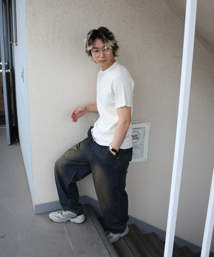 JACKROSE(ジャックローズ) |JE-サーマル/ピグメント ヘンリーネック SSTEE(MENS)