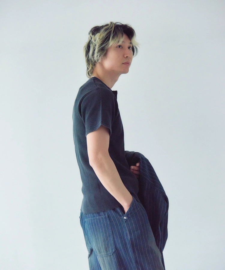 JACKROSE(ジャックローズ) |JE-サーマル/ピグメント ヘンリーネック SSTEE(MENS)