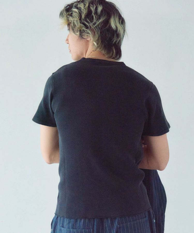JACKROSE(ジャックローズ) |JE-サーマル/ピグメント ヘンリーネック SSTEE(MENS)