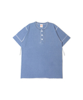JACKROSE(ジャックローズ) |Healthknit/ヘルスニット INDIGO HENLEY NECK SHORT SLEEVE TEE(MENS)