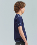 JACKROSE(ジャックローズ) |Healthknit/ヘルスニット INDIGO HENLEY NECK SHORT SLEEVE TEE(MENS)