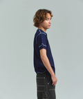 JACKROSE(ジャックローズ) |Healthknit/ヘルスニット INDIGO HENLEY NECK SHORT SLEEVE TEE(MENS)