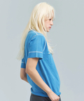 JACKROSE(ジャックローズ) |Healthknit/ヘルスニット INDIGO HENLEY NECK SHORT SLEEVE TEE(MENS)