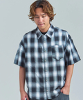 JACKROSE(ジャックローズ) |GA Glitter Check S/S Shirt(MENS)