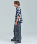 JACKROSE(ジャックローズ) |GA Glitter Check S/S Shirt(MENS)