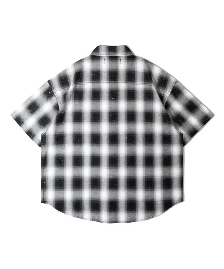 JACKROSE(ジャックローズ) |GA Glitter Check S/S Shirt(MENS)