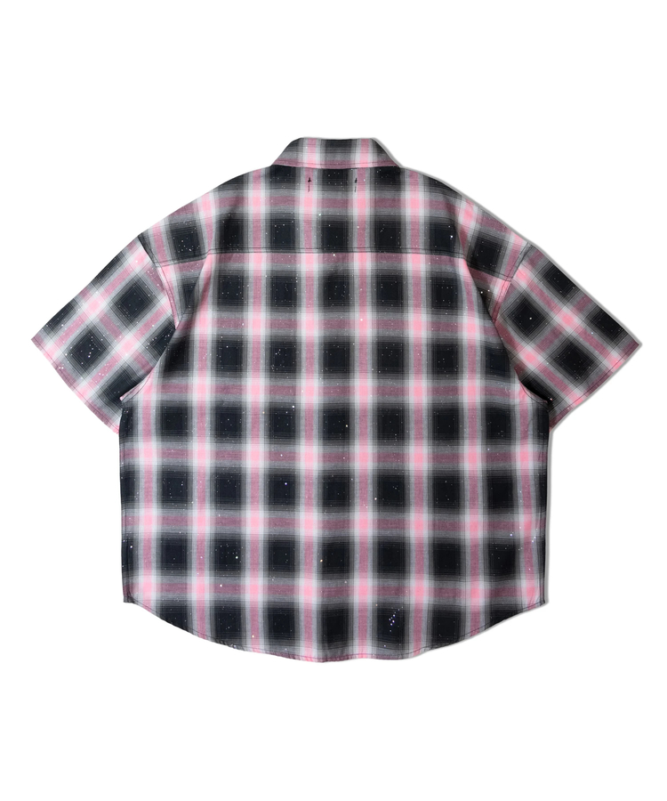 JACKROSE(ジャックローズ) |GA Glitter Check S/S Shirt(MENS)