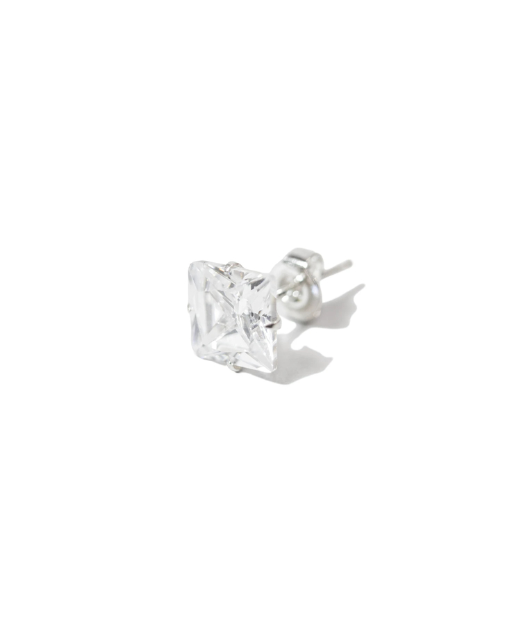 JACKROSE(ジャックローズ) |GA SV925 Square Zirconia Pierce-M