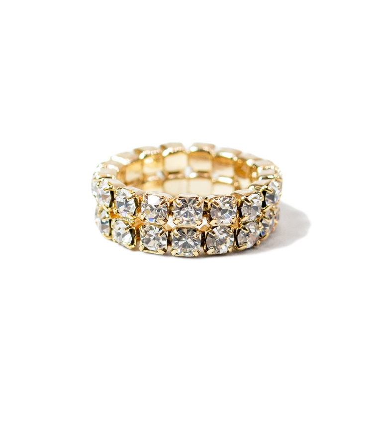JACKROSE(ジャックローズ) |GA Double Tennis Chain Stretch Ring
