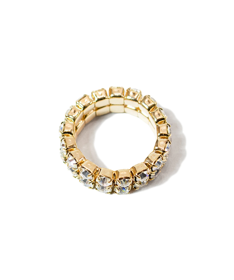 JACKROSE(ジャックローズ) |GA Double Tennis Chain Stretch Ring
