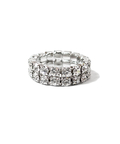 JACKROSE(ジャックローズ) |GA Double Tennis Chain Stretch Ring