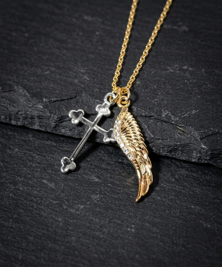 JACKROSE(ジャックローズ) |GA Wing Cross Necklace