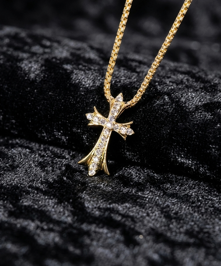 JACKROSE(ジャックローズ) |GA Cross-Stone Top Necklace