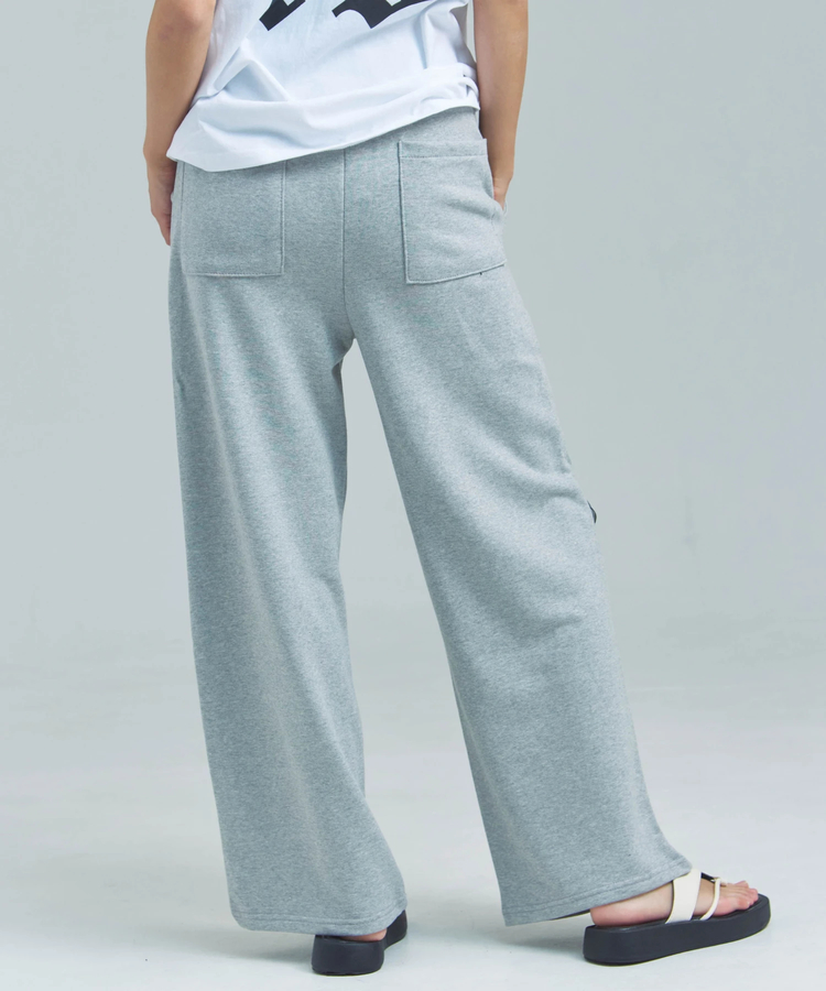 JACKROSE(ジャックローズ) |MUCENT/ムセント CROSS LEATHER PATCH SWEAT PANTS(WOMENS)
