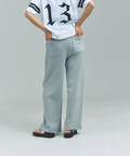 JACKROSE(ジャックローズ) |MUCENT/ムセント CROSS LEATHER PATCH SWEAT PANTS(WOMENS)