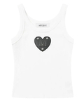JACKROSE(ジャックローズ) |MUCENT/ムセント CROSS LEATHER PATCH SLEEVELESS(WOMENS)