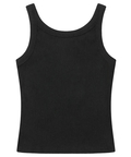 JACKROSE(ジャックローズ) |MUCENT/ムセント CROSS LEATHER PATCH SLEEVELESS(WOMENS)