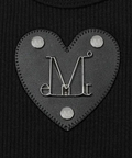 JACKROSE(ジャックローズ) |MUCENT/ムセント CROSS LEATHER PATCH SLEEVELESS(WOMENS)