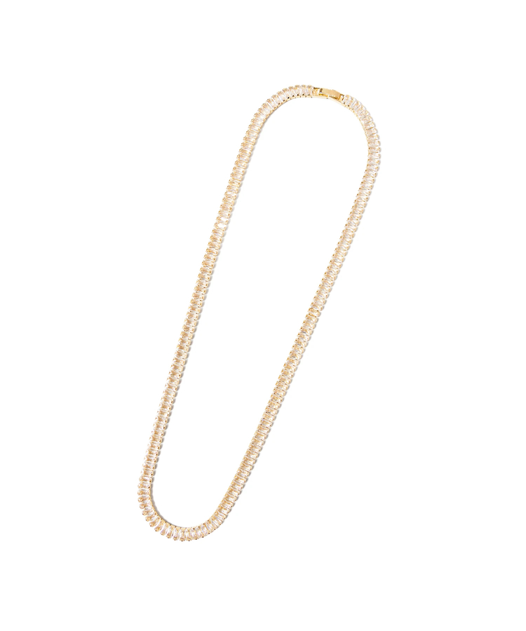 JACKROSE(ジャックローズ) |GA  Narrow StoneTennis Chain Necklace