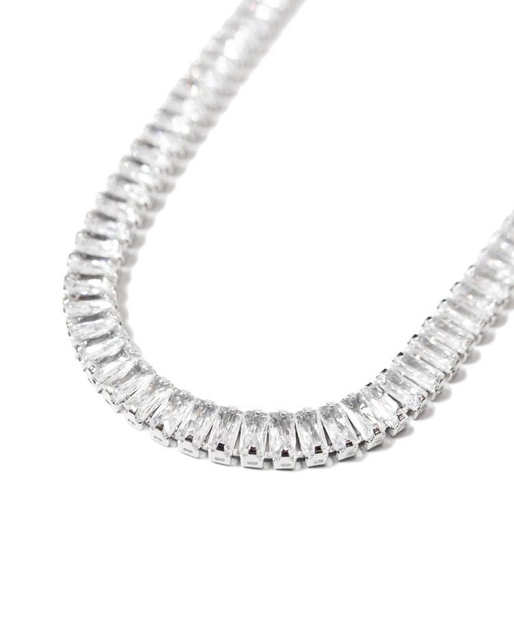 JACKROSE(ジャックローズ) |GA  Narrow StoneTennis Chain Necklace