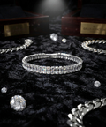 JACKROSE(ジャックローズ) |GA  Narrow StoneTennis Chain Bracelet