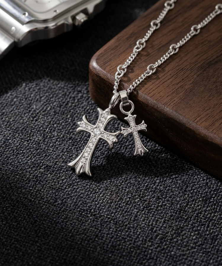 JACKROSE(ジャックローズ) |GA Fam Cross Stone Necklace