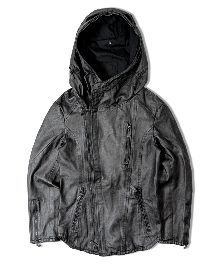 JACKROSE(ジャックローズ) |JACKROSE-Wax denim 2way Riders Jacket(MENS)
