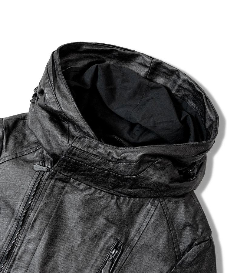 JACKROSE(ジャックローズ) |JACKROSE-Wax denim 2way Riders Jacket(MENS)