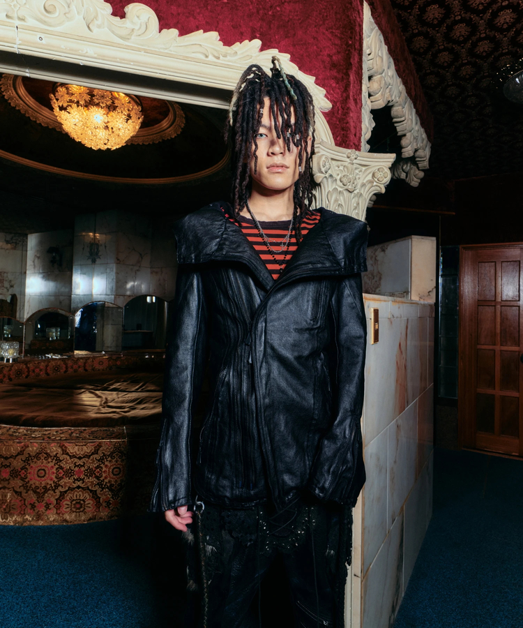 JACKROSE(ジャックローズ) |JACKROSE-Wax denim 2way Riders Jacket(MENS)