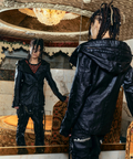 JACKROSE(ジャックローズ) |JACKROSE-Wax denim 2way Riders Jacket(MENS)