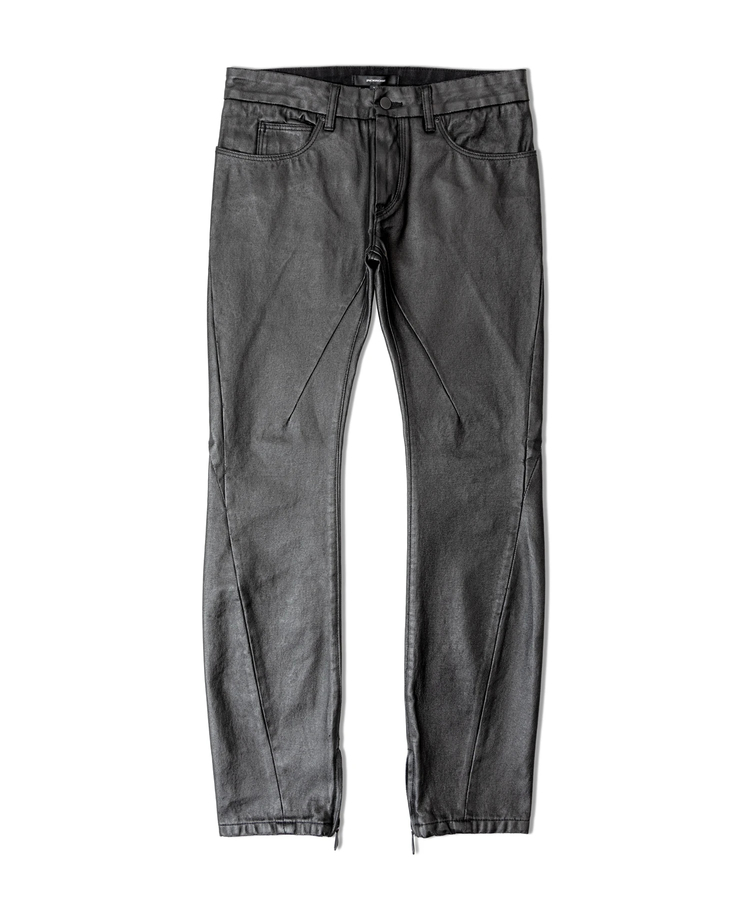 JACKROSE(ジャックローズ) |JACKROSE-Wax denim ZIP skinny pants(MENS)