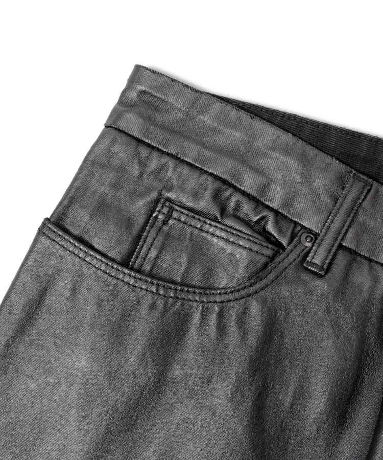 JACKROSE(ジャックローズ) |JACKROSE-Wax denim ZIP skinny pants(MENS)