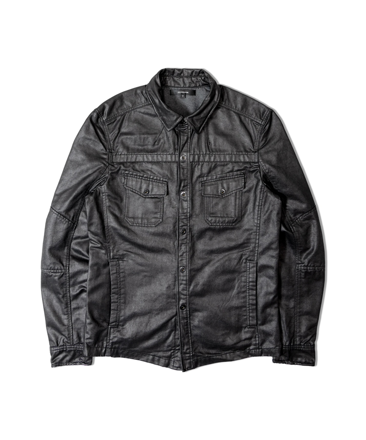 JACKROSE(ジャックローズ) |JACKROSE-Wax Coating Washer Shirt(MENS)