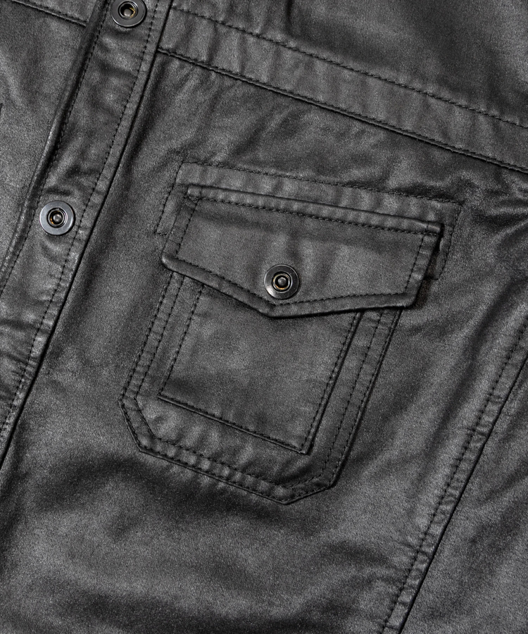 JACKROSE(ジャックローズ) |JACKROSE-Wax Coating Washer Shirt(MENS)