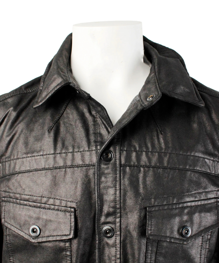 JACKROSE(ジャックローズ) |JACKROSE-Wax Coating Washer Shirt(MENS)