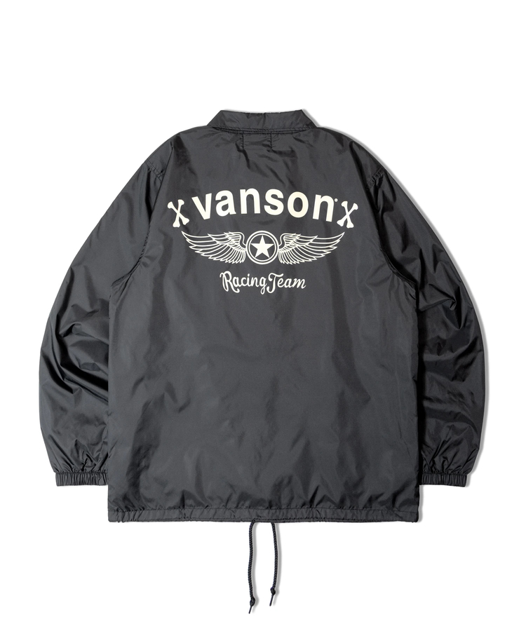vanson/バンソン ロゴ・ナイロン コーチJKT(MENS)｜ファッション通販