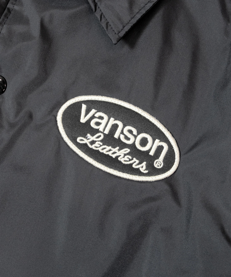 vanson/バンソン ロゴ・ナイロン コーチJKT(MENS)｜ファッション通販