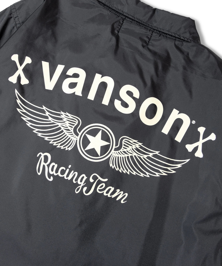 vanson/バンソン ロゴ・ナイロン コーチJKT(MENS)｜ファッション通販
