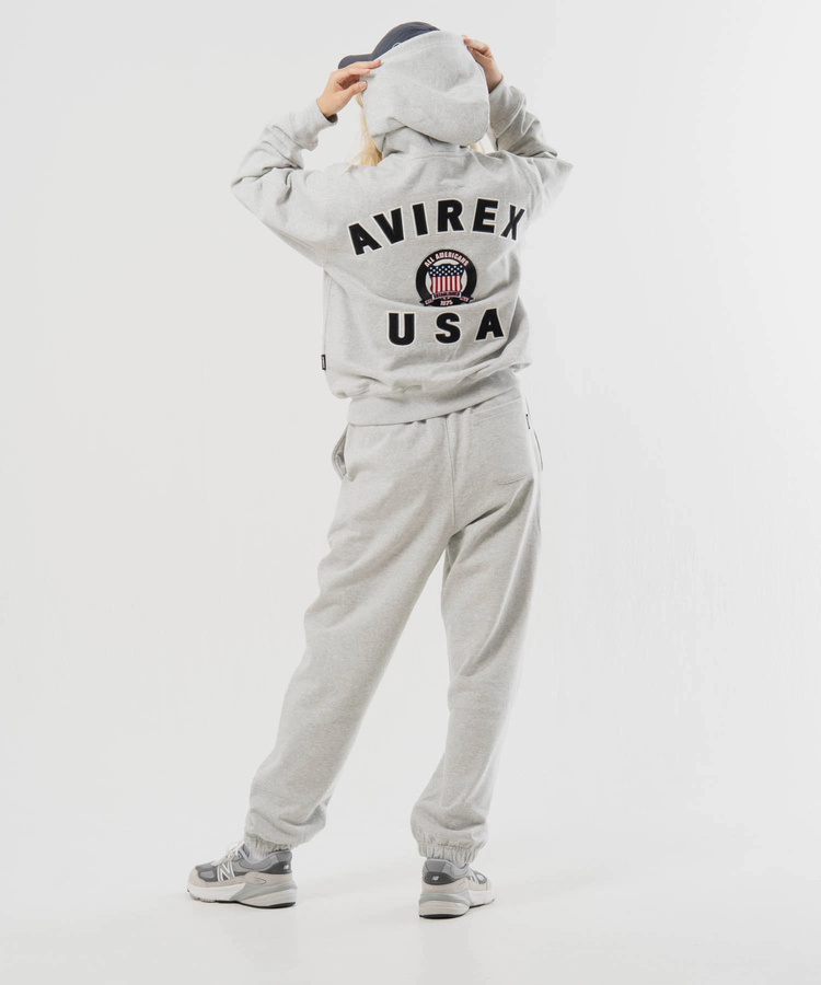 JACKROSE(ジャックローズ) |AVIREX/アヴィレックス SIGNATURE VARSITY LOGO SWEAT PANTS(MENS)